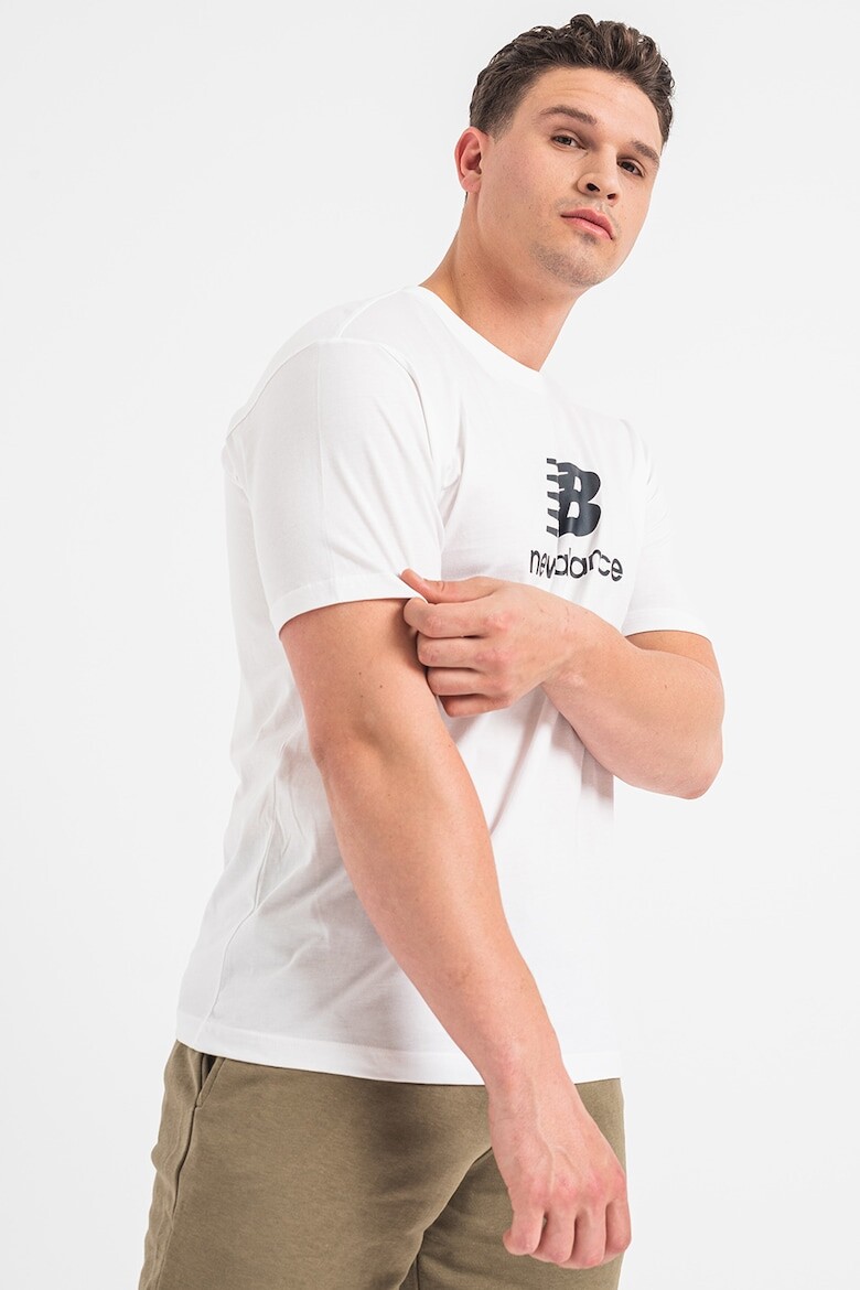 

Футболка Essentials с логотипом New Balance, белый