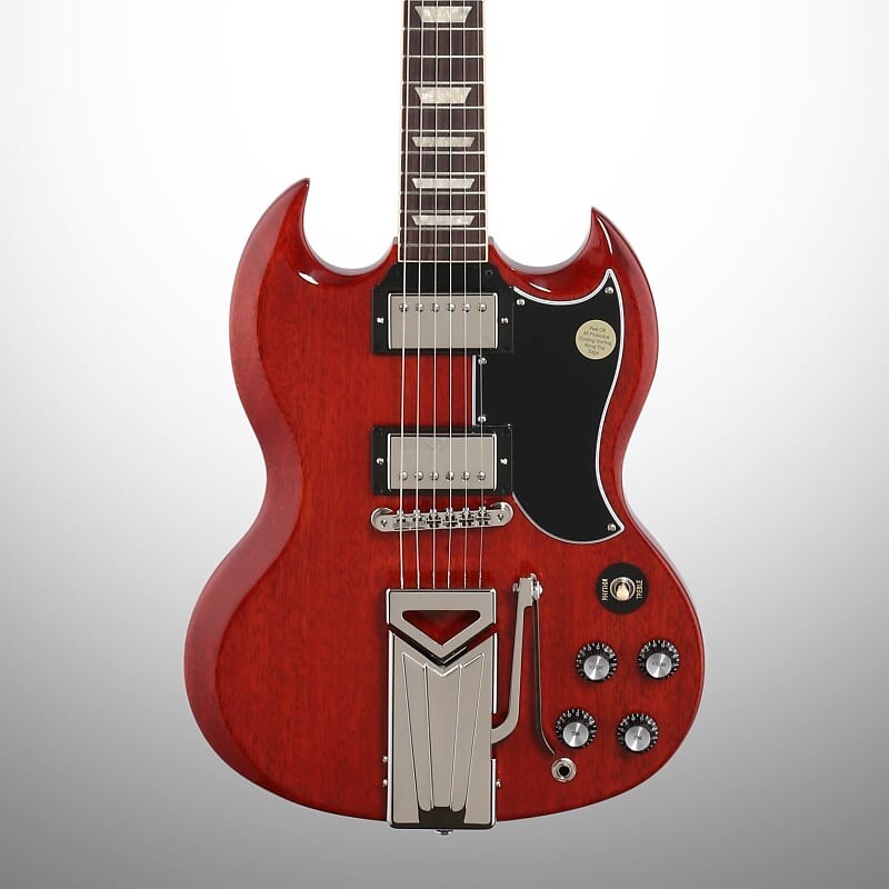 

Электрогитара Gibson SG Standard '61 Sideways Vibrola Electric Guitar