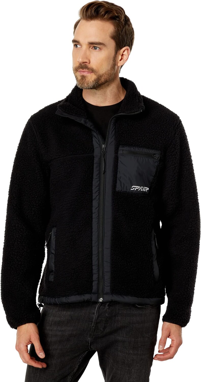 

Куртка Sherman Sherpa Jacket Spyder, черный