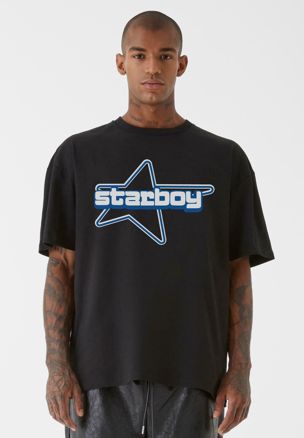 

Футболка с принтом Y2K STARBOY 9N1M SENSE, цвет black