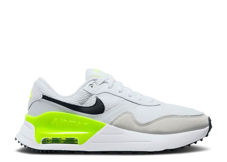 

Кроссовки Nike Wmns Air Max Systm 'White Black Volt', белый