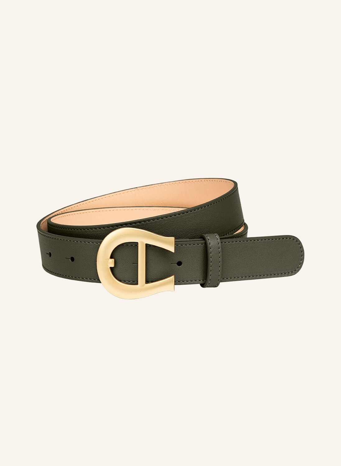 

Кожаный ремень AIGNER MAGGIE, темно-зеленый