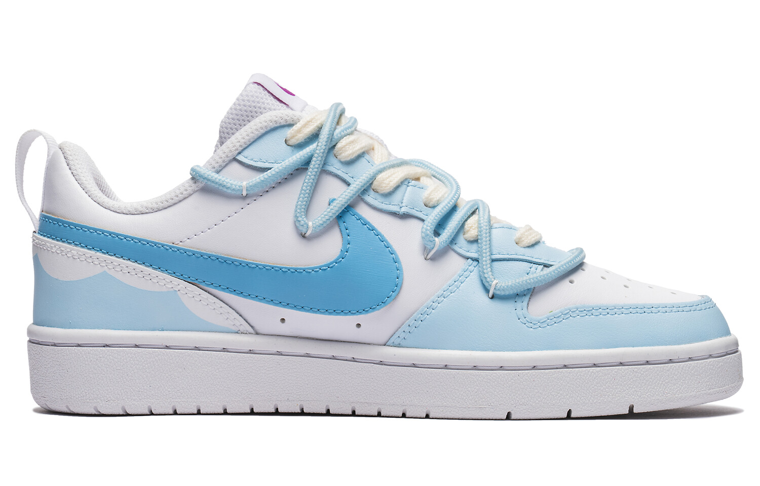 

Кроссовки Nike Court Borough Skateboarding Shoes Women's Low-top White, белый