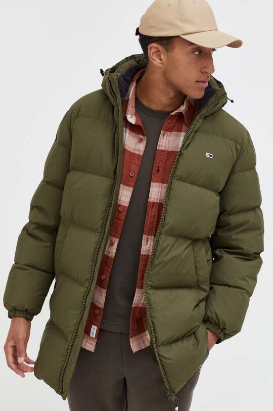 

Куртка Tommy Jeans, зеленый
