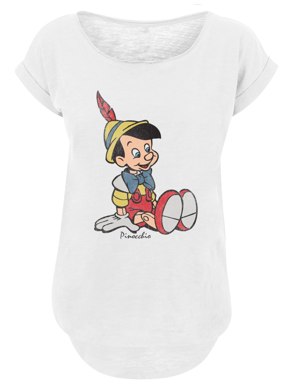 Рубашка F4NT4STIC Disney Pinocchio, белый