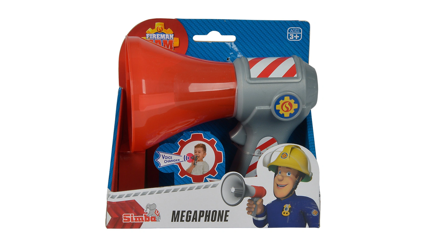Simba Toys Пожарный Сэм Мегафон пожарной охраны мегафон с функцией записи hw 8r белый