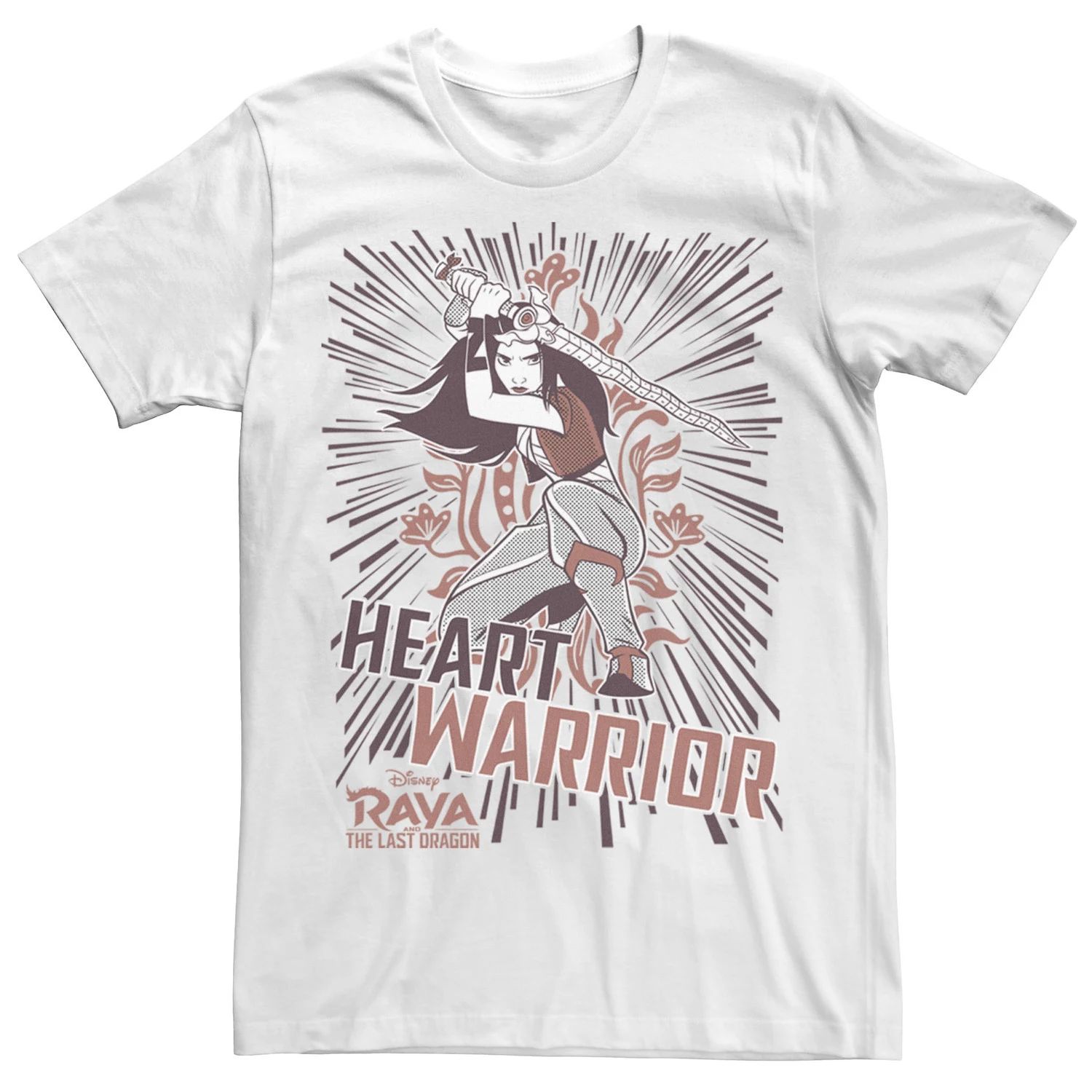 Мужская футболка Disney Raya And The Last Dragon Raya Heart Warrior