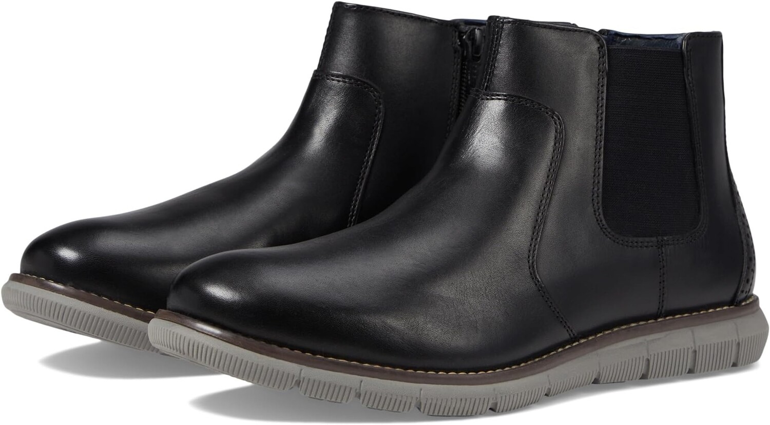 

Ботинки Челси Holden Chelsea Boot Johnston & Murphy, цвет Black Full Grain
