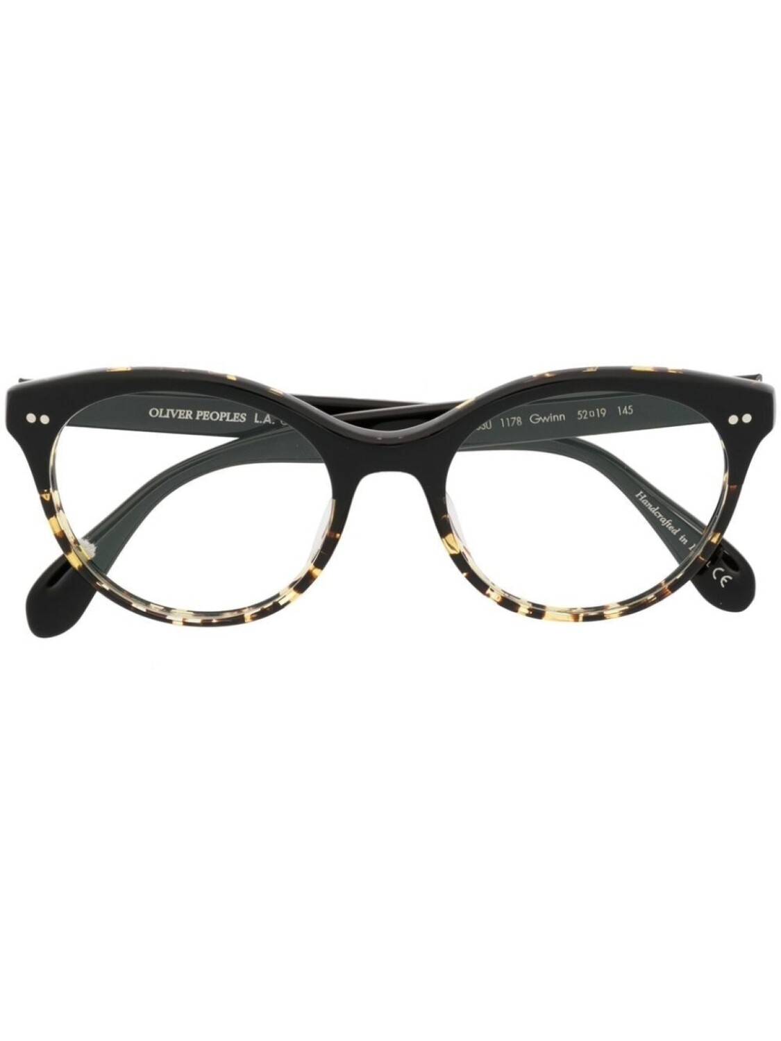 

Oliver Peoples очки Gwinn в круглой оправе, черный