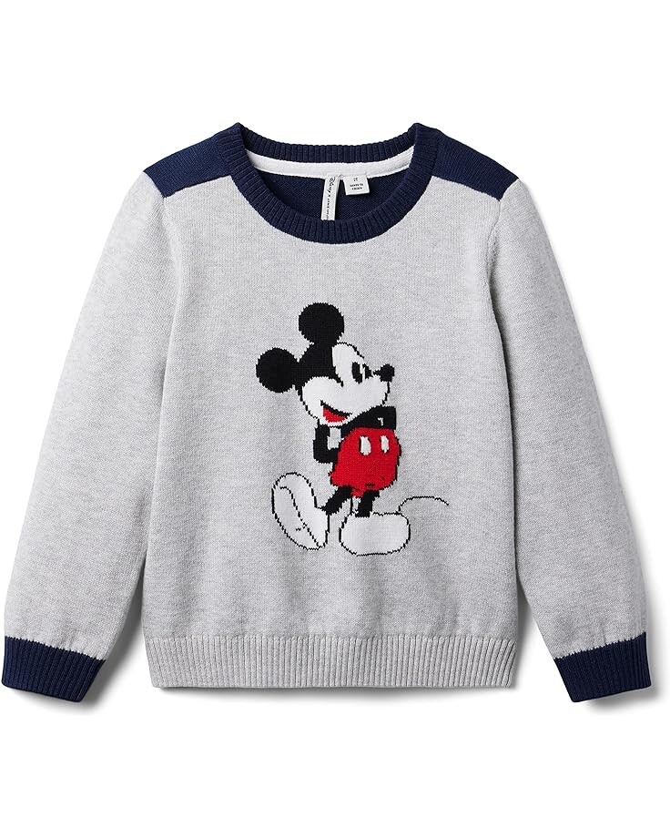 

Свитер Janie and Jack Mickey Pullover Sweater, серый