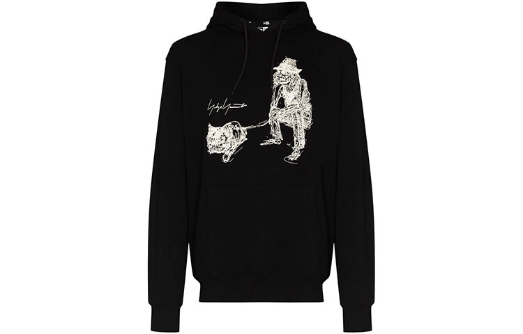 

Мужские толстовки и свитшоты Yohji Yamamoto, черный