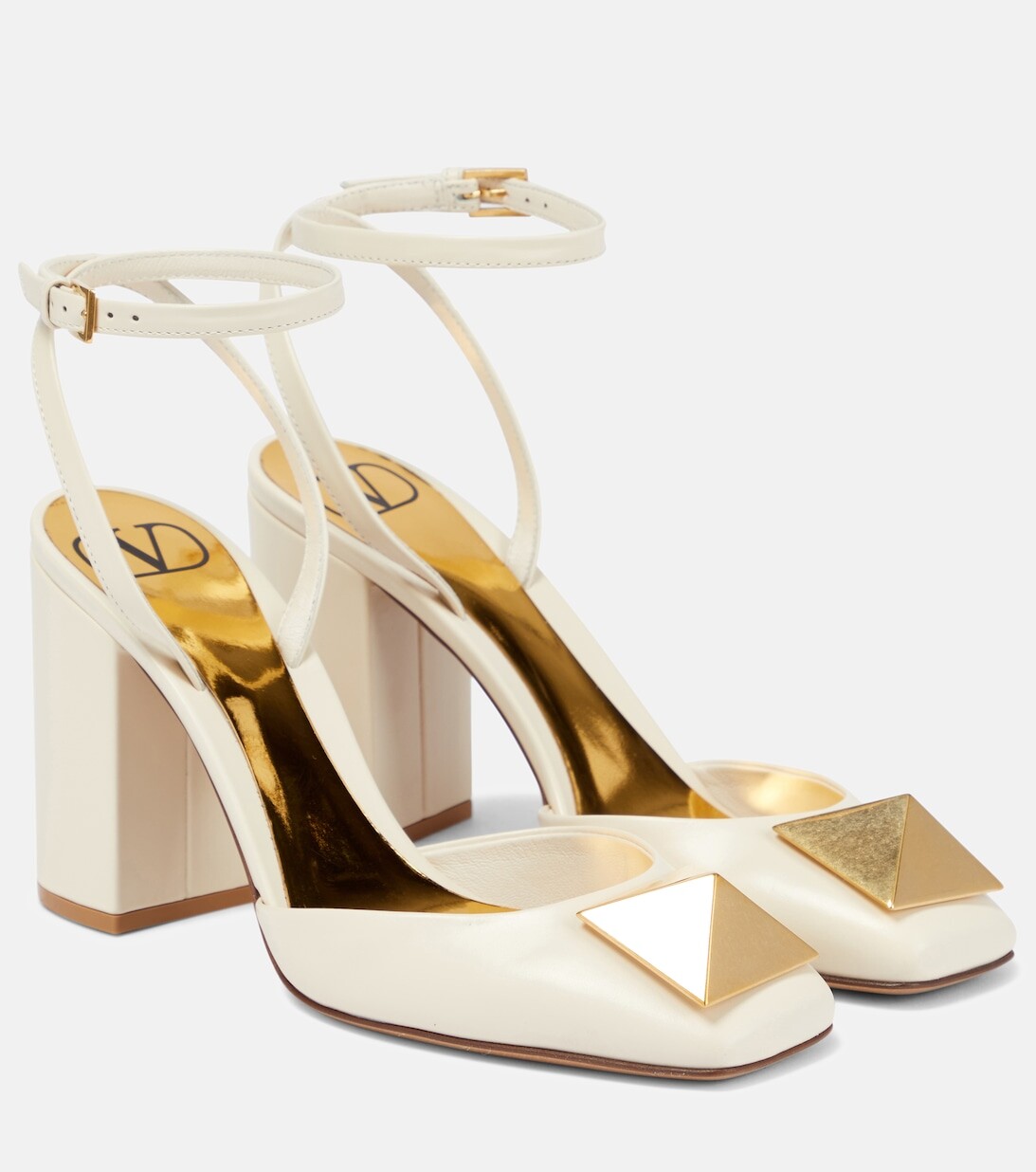 

Туфли-лодочки One Stud Valentino Garavani, белый