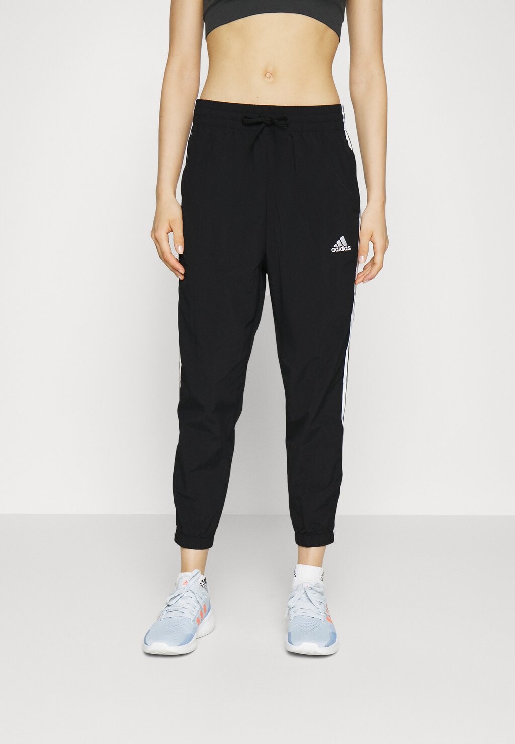 

Спортивные брюки Adidas, черно-белый, Черный