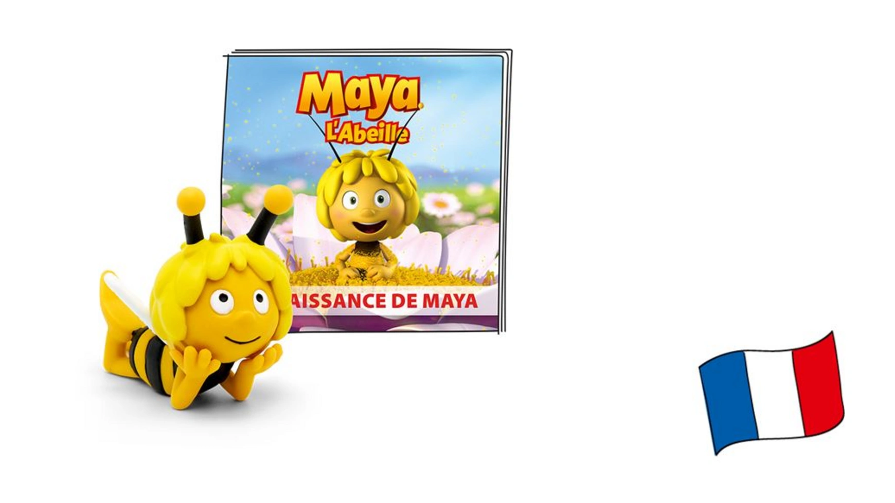 Фигура слушателя для toniebox: maya l'abeille: maya l'abeille (французский) Tonies фигура слушателя для toniebox la pat patrouille маркус французский tonies