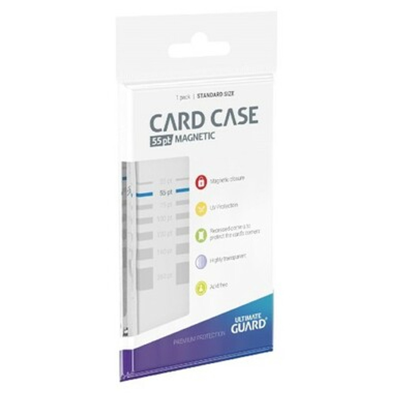

Аксессуары Ultimate Guard: Magnetic Card Case - Standard Size (55PT)
