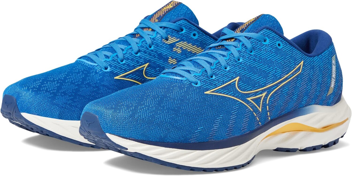 

Кроссовки Wave Inspire 19 Mizuno, цвет Snorkel Blue/Pale Marigold