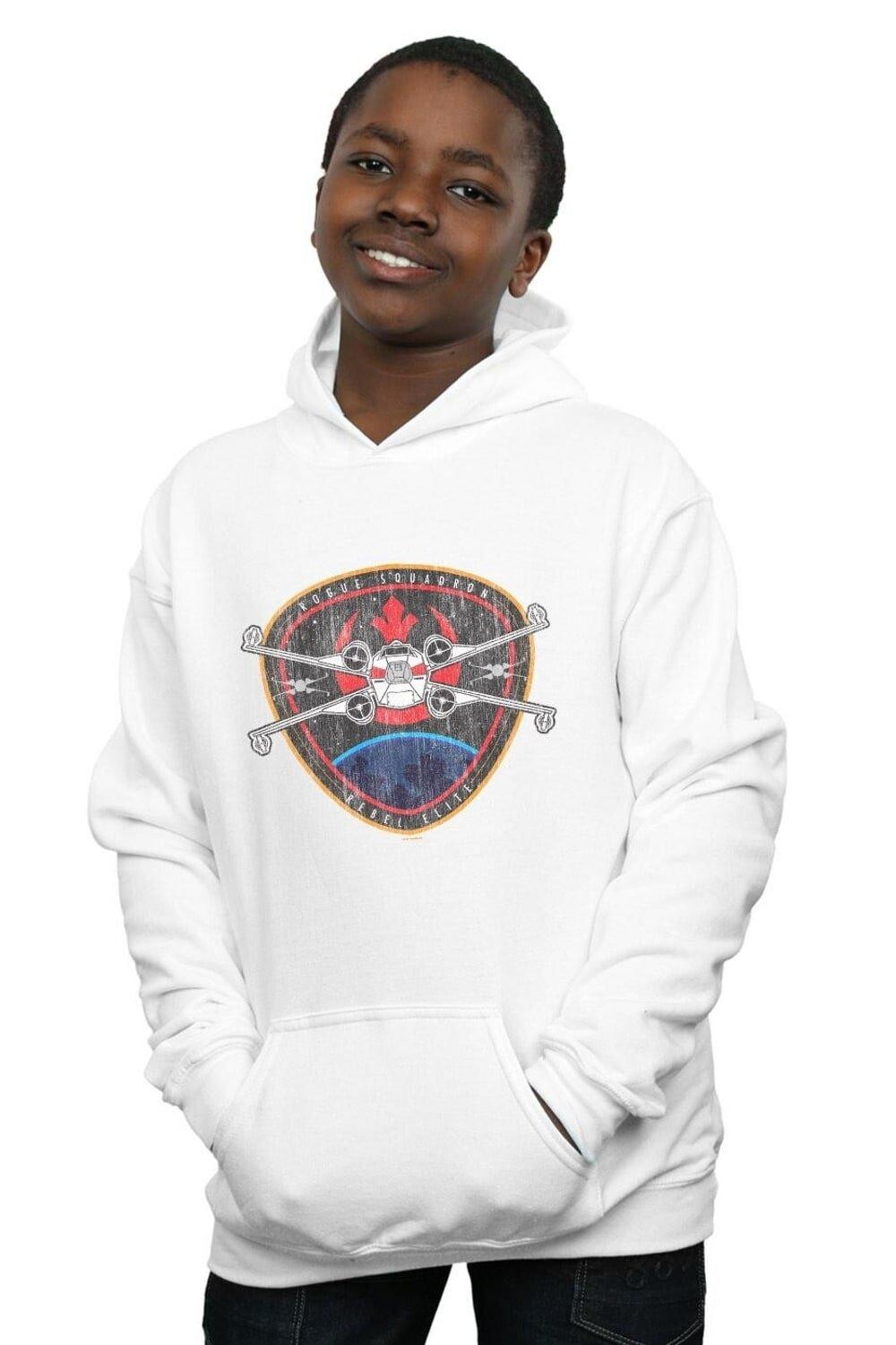 

Толстовка со значком Rebel Elite Star Wars, белый