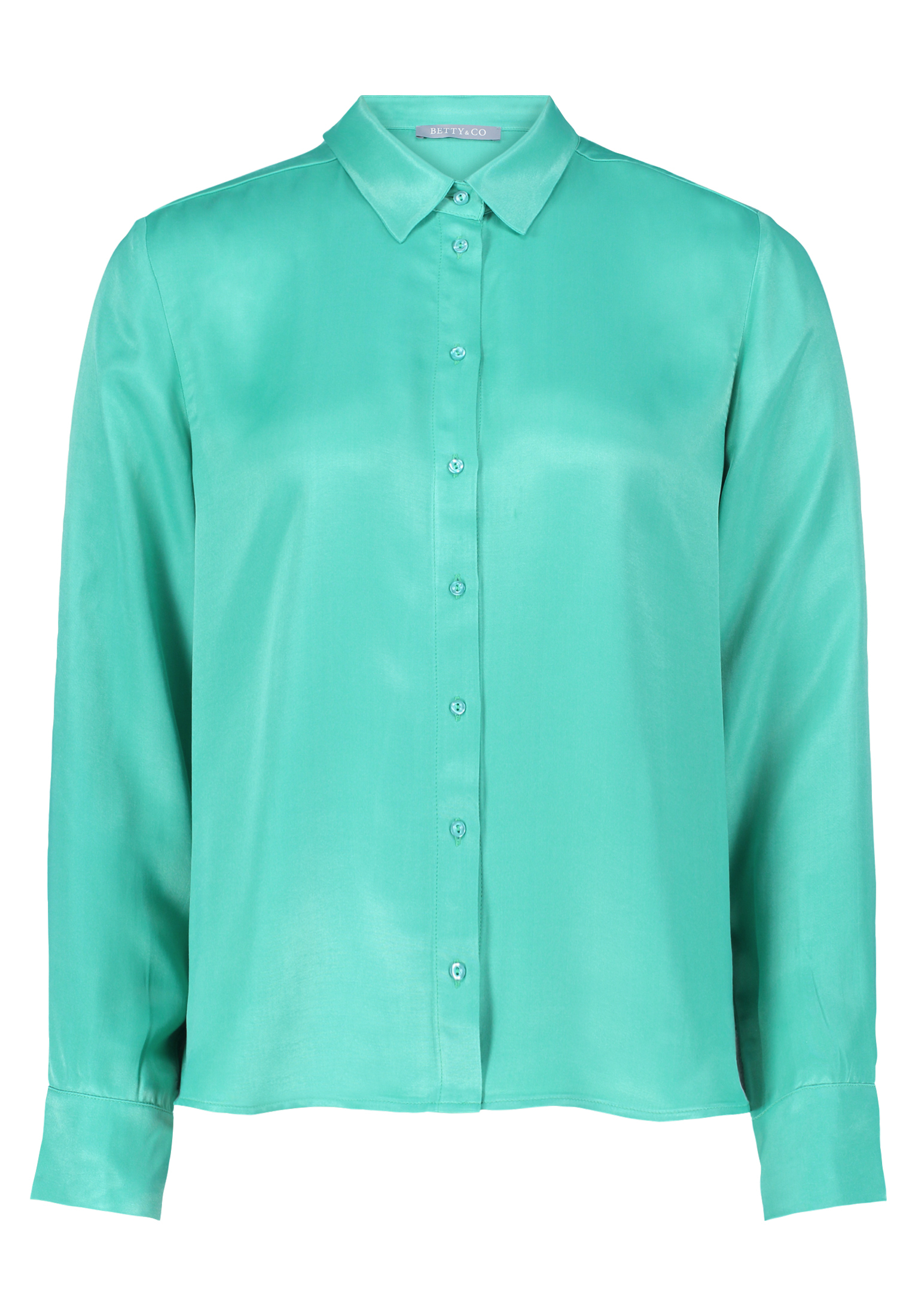 Блуза BETTY & CO Hemd langarm, цвет Winter Green