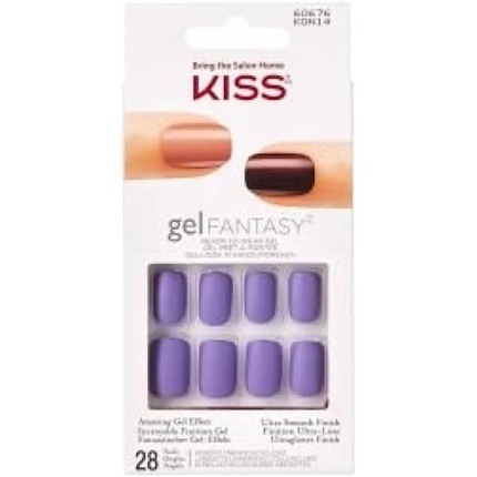 

Маникюрный набор Gel Fantasy Collection Let It Rain средней площади — 28 искусственных ногтей Клей для ногтей Пилочка для ногтей и маникюрная палочка, Kiss