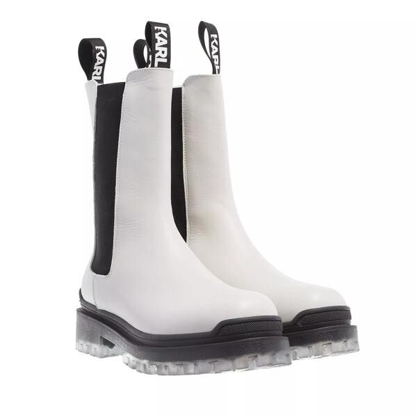 

Сапоги biker ii long gore boot white Karl Lagerfeld, белый