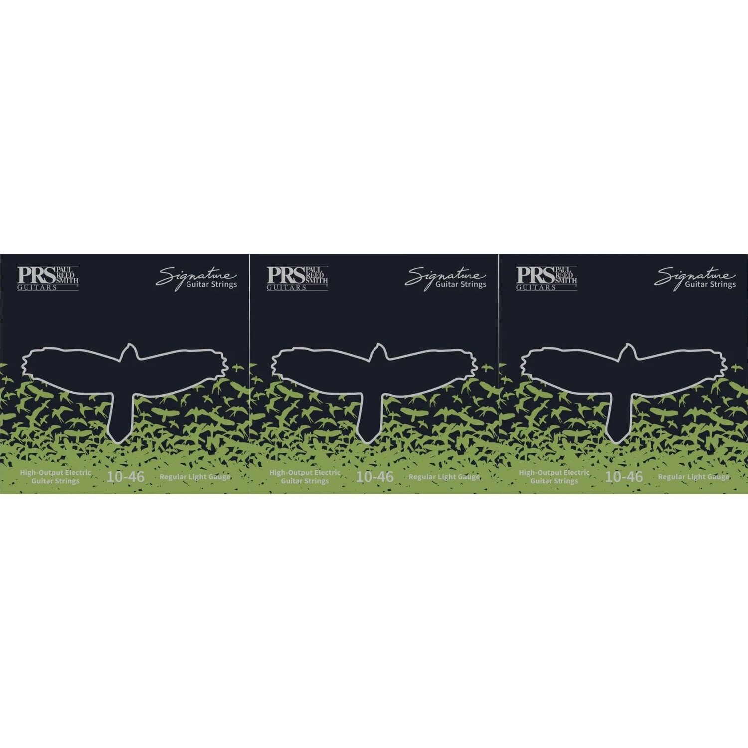

Струны для электрогитары PRS Signature — .010–.046, легкие, 3 шт.
