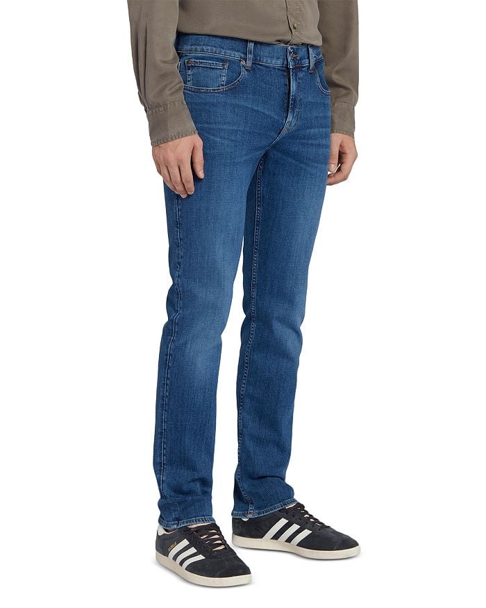 

Джинсы Slimmy Slim Fit 7 For All Mankind в цвете Connected, синий