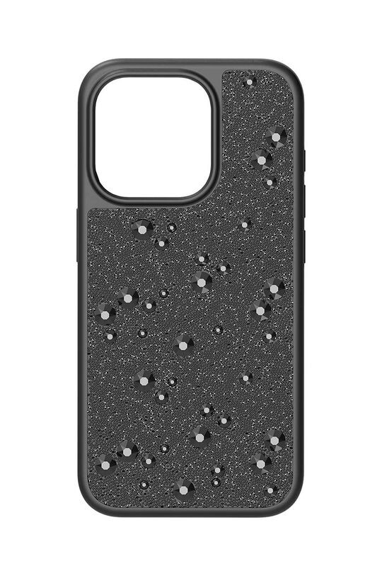 

Чехол для телефона iPhone 15 Pro Swarovski, черный