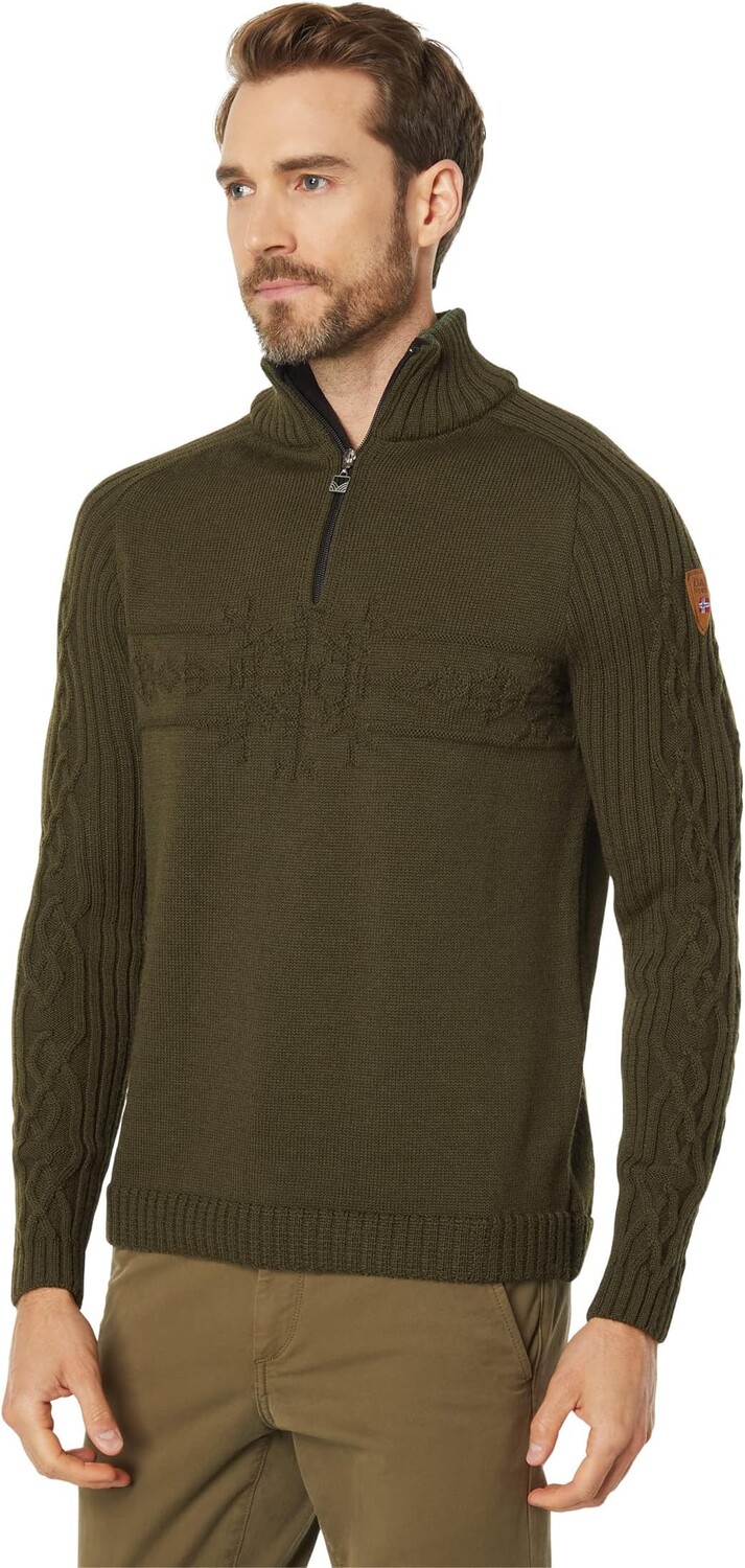 

Свитер Вегвизир Dale of Norway, цвет Army Green