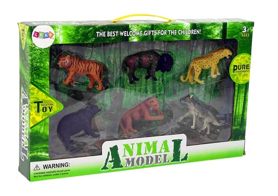 Набор фигурок африканских животных Lean Toys