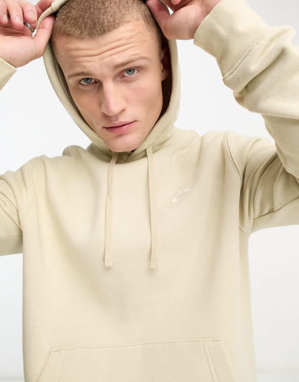 

Коричневая худи Nike Club, Коричневый