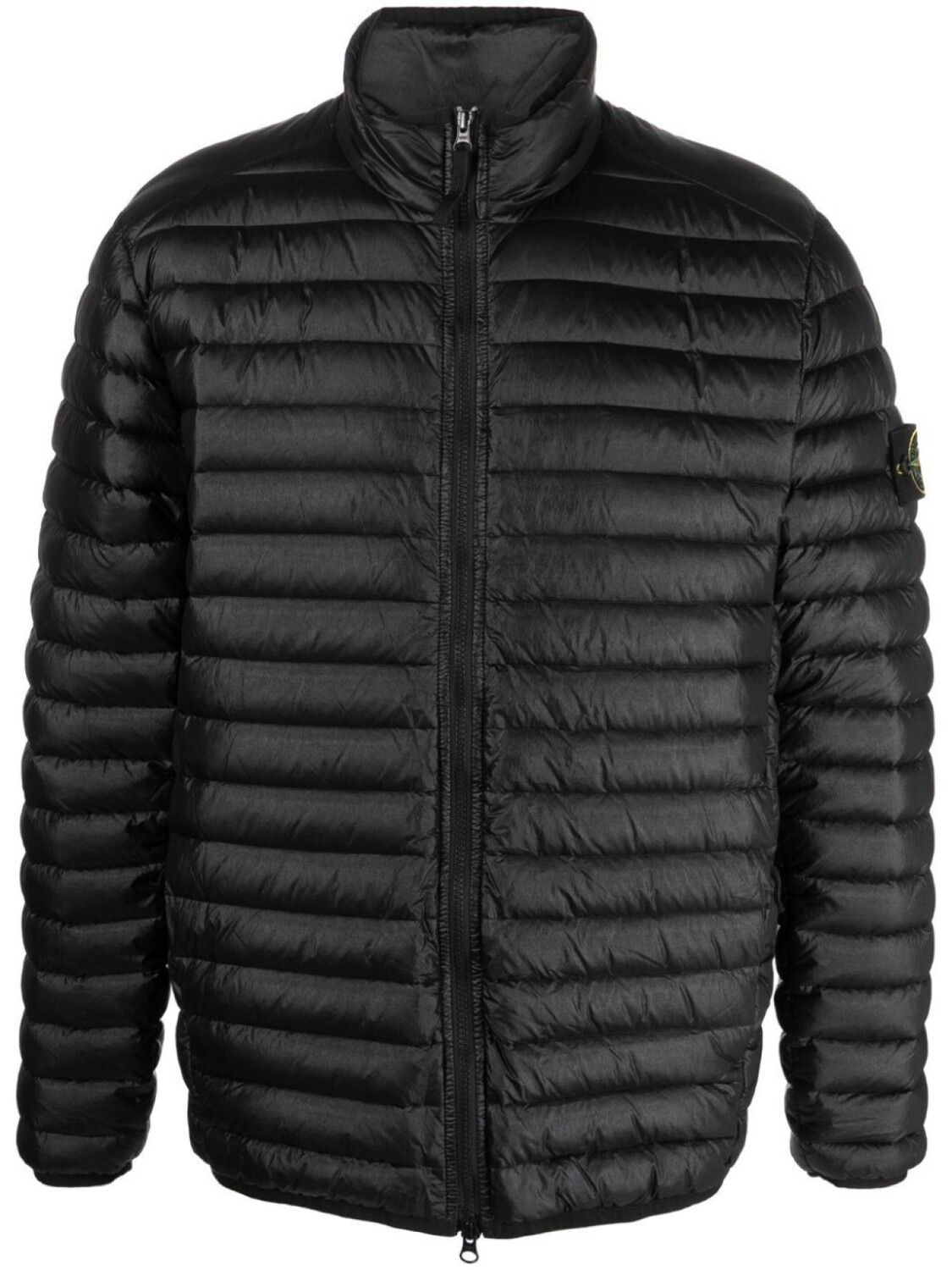 

Stone Island пуховик с нашивкой Compass, черный