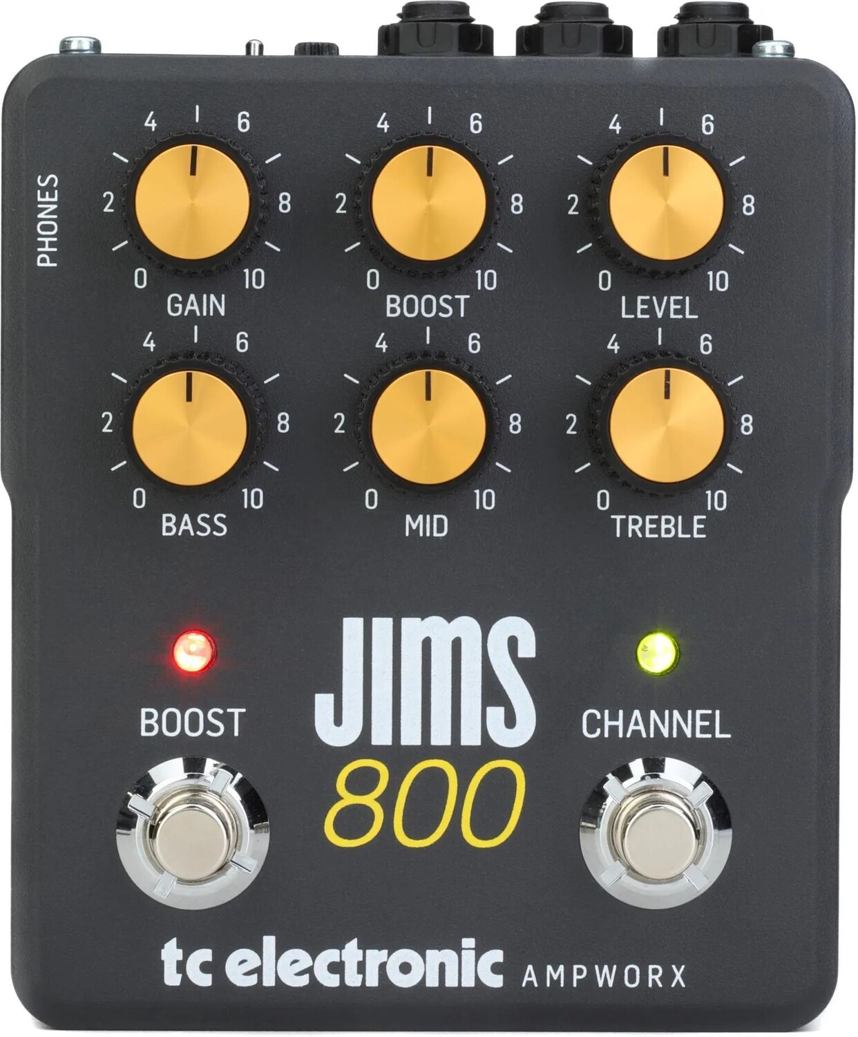 

Новая педаль предусилителя TC Electronic Ampworx JIMS 800