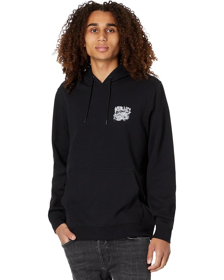 

Худи Hurley Elliot Dragon Fleece Pullover, черный