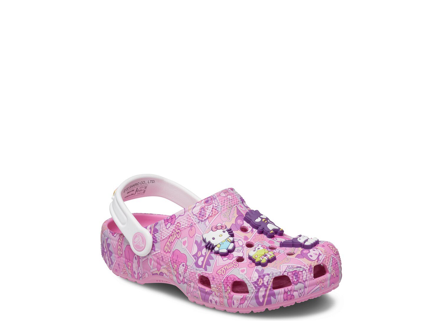 

Классические сабо Hello Kitty — детские Crocs, розовый принт hello kitty