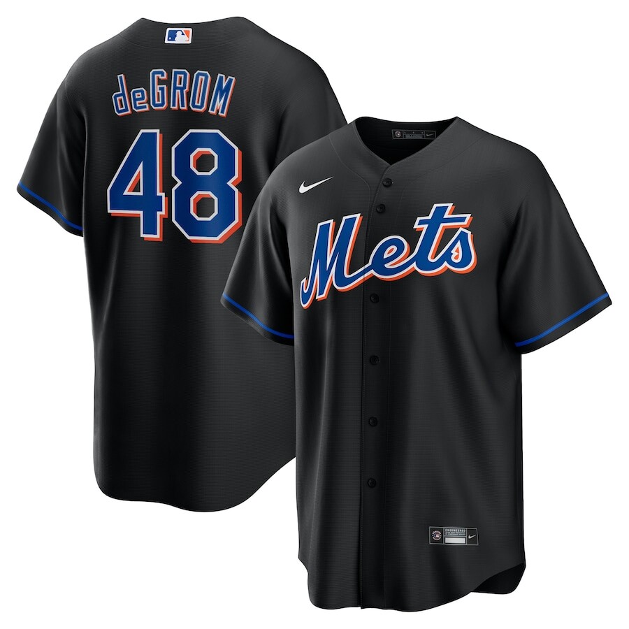 

Джерси Nike New York Mets, черный
