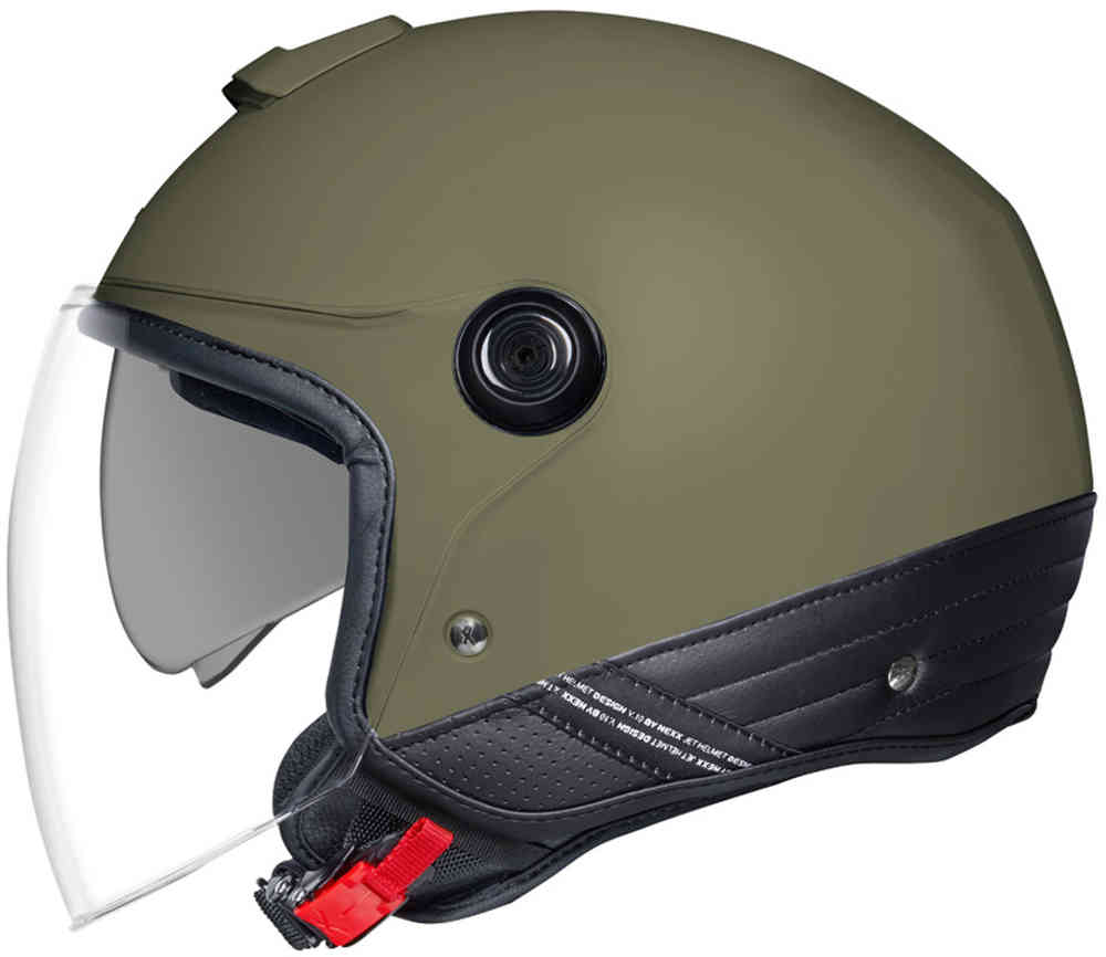 Nexx Y.10 Кали Реактивный шлем NEXX, оливковое шлем nexx y 10 core jet nexx зеленый