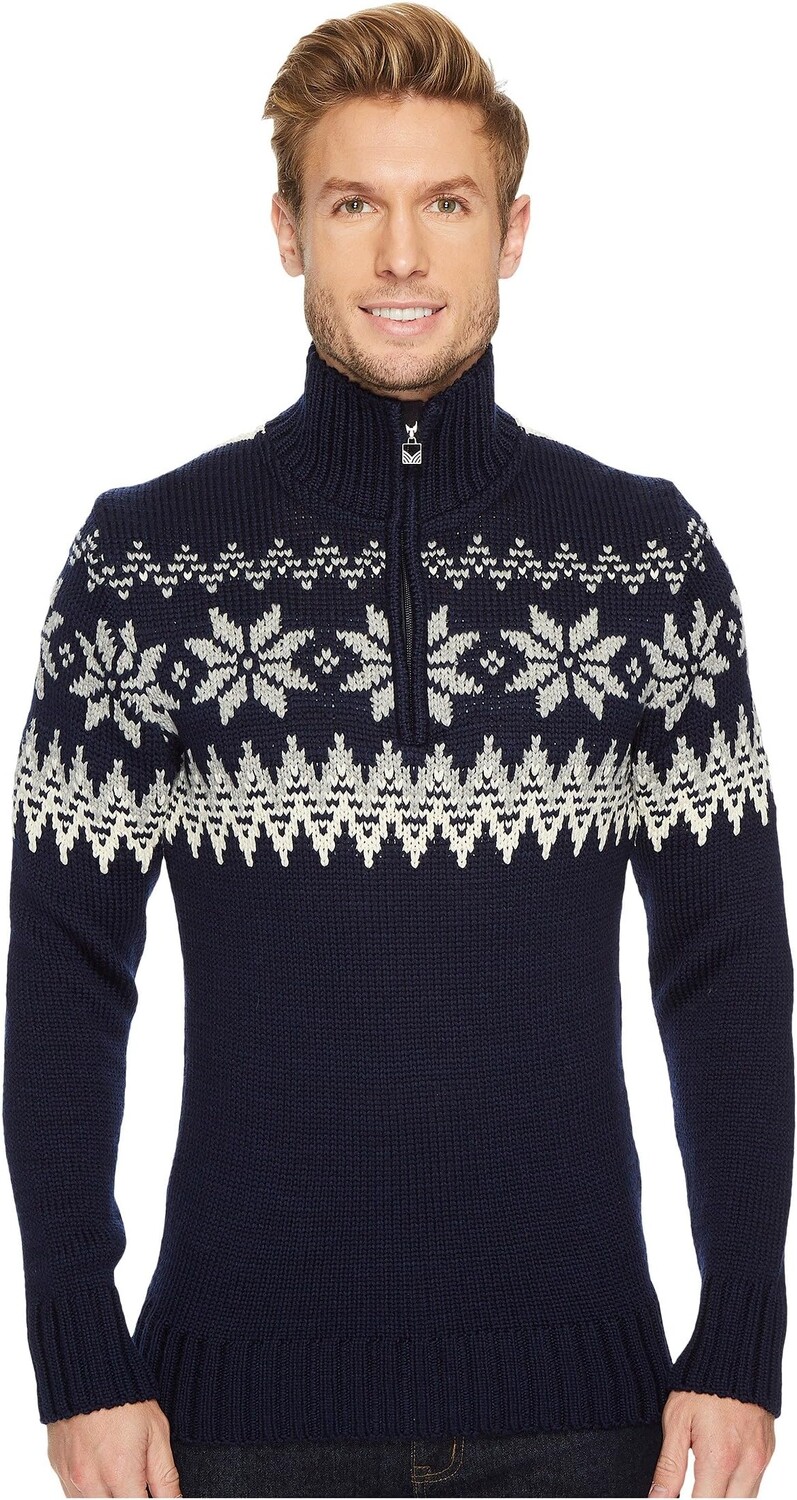

Майкинг Свитер Dale of Norway, цвет C-Navy/Off-White/Light Charcoal