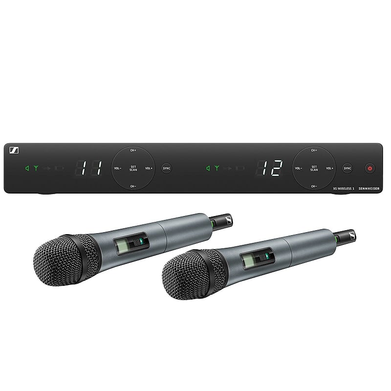 цена Беспроводная микрофонная система Sennheiser Sennheiser XSW 1-835 DUAL-A 2 Channel Wireless Microphone System w Case