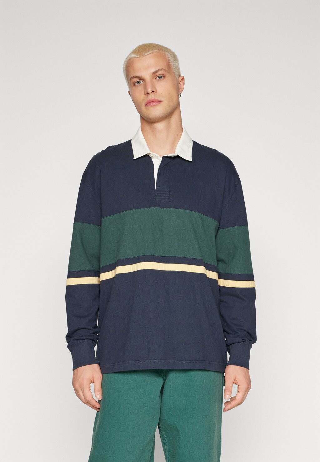 

Футболка с длинными рукавами Long-Sleeve Rugby Polo Abercrombie & Fitch