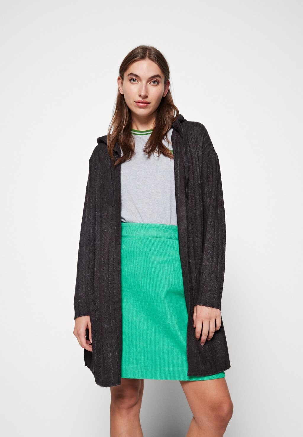 

Кардиган Vero Moda OPEN, цвет dark grey
