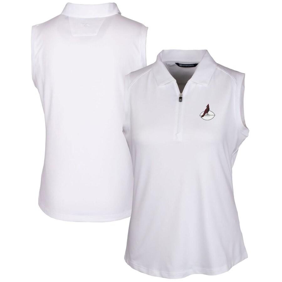 

Поло без рукавов Cutter & Buck Arizona Cardinals, белый