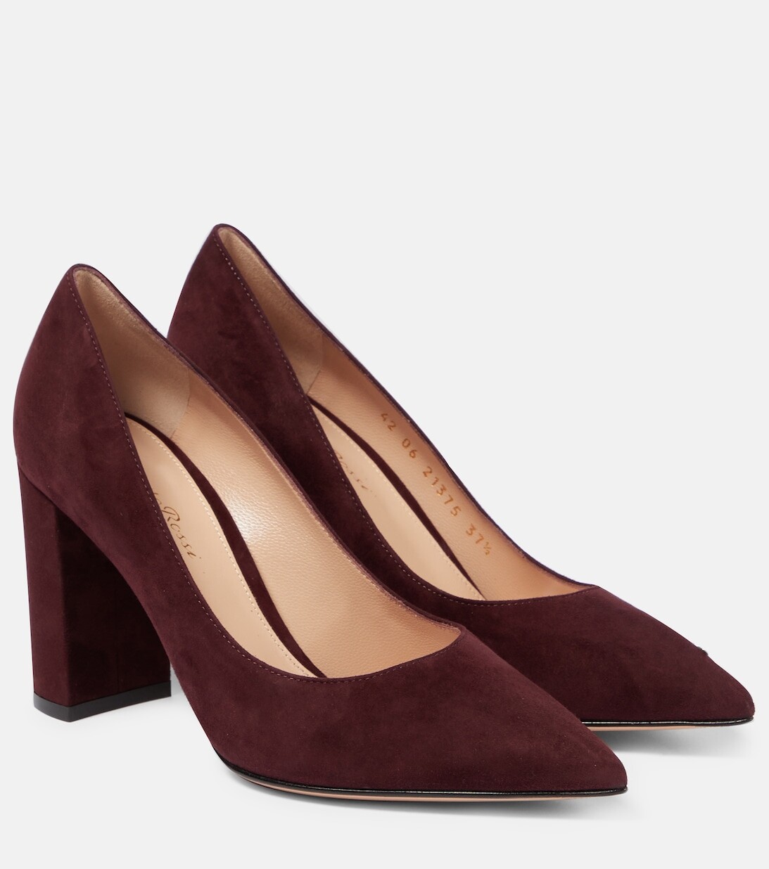 

Замшевые туфли Piper 85 Gianvito Rossi, фиолетовый