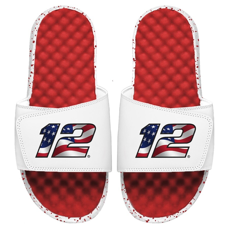 

Шлепанцы ISlide Ryan Blaney, белый