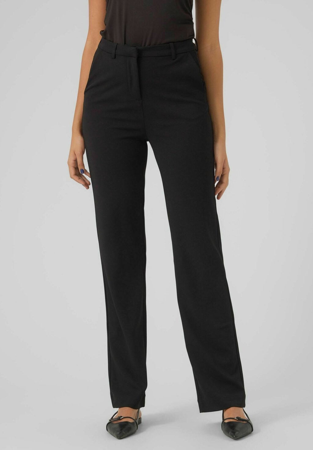 

Тканевые брюки Vero Moda, черный