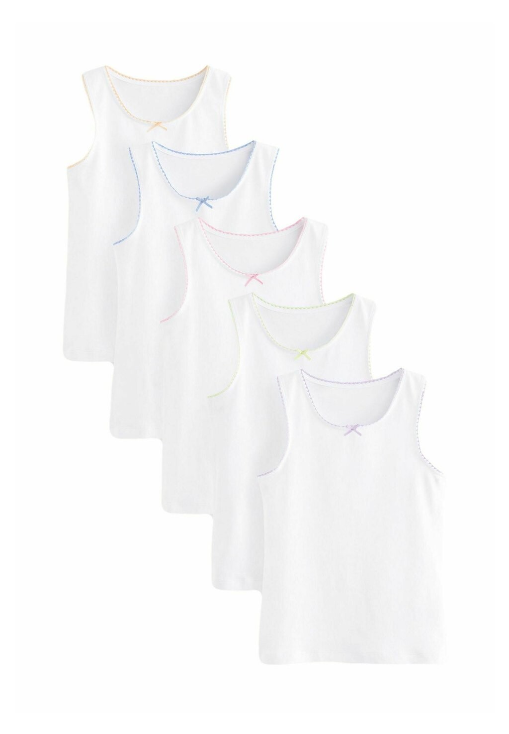 

REGULAR FIT Heart 5 Pack Next, Топ белый