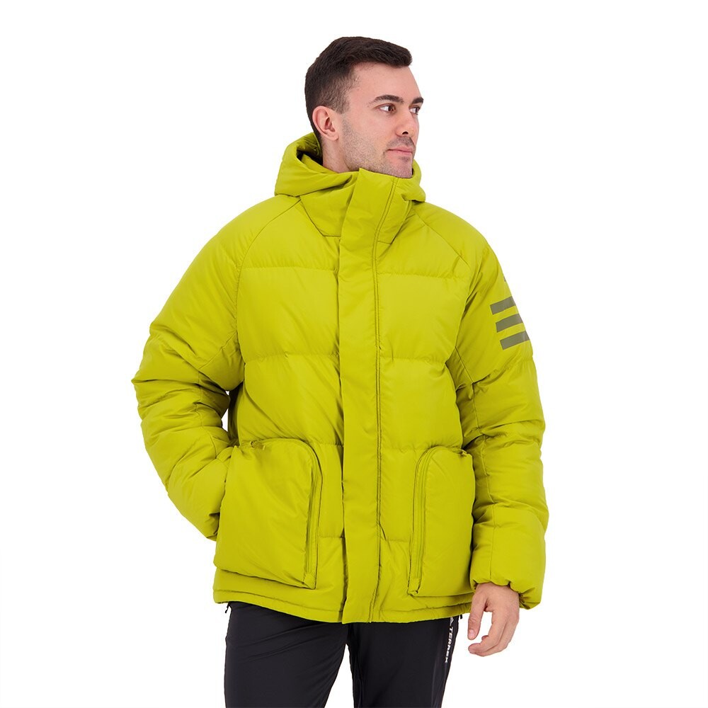 

Куртка adidas Utilitas Down Hooded, зеленый