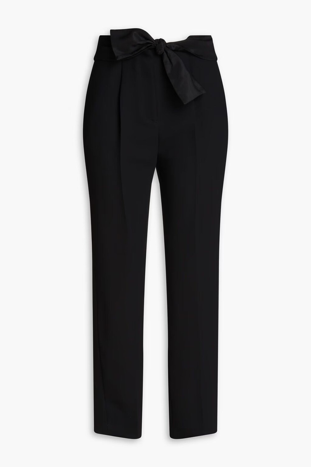 

Укороченные зауженные брюки из крепа Papaye Claudie Pierlot, черный