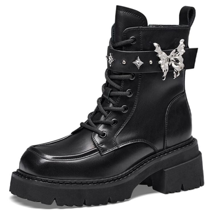 

Ботинки Martin Boot женские Kiss Kitty, цвет Black cow leather