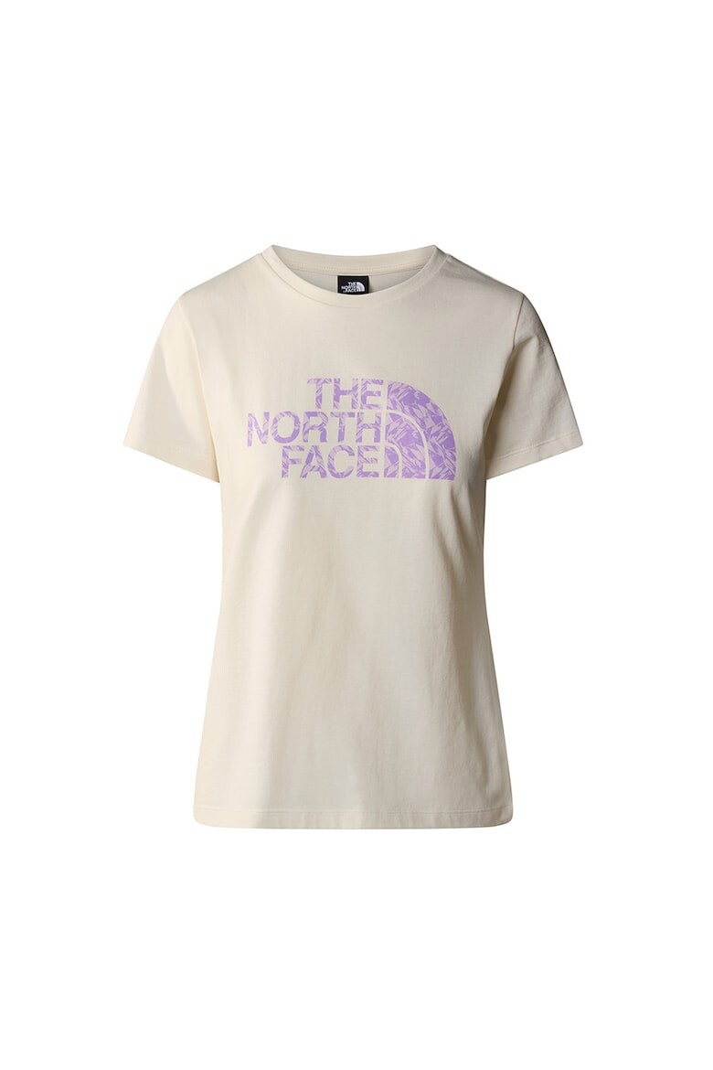 

Хлопковая футболка с логотипом The North Face, фиолетовый