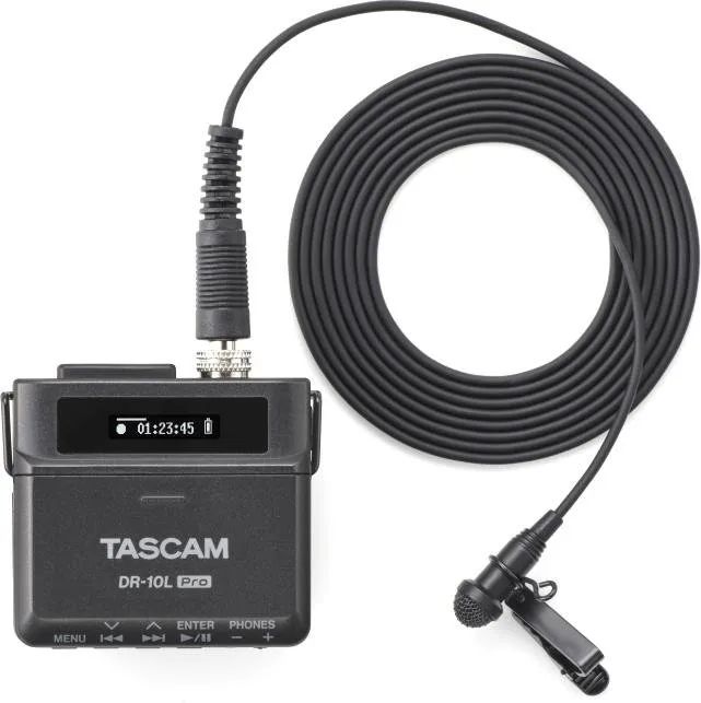 

Новый полевой рекордер TASCAM DR-10L Pro и петличный микрофон